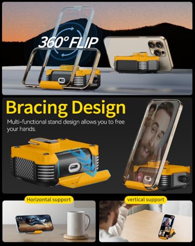 Image of Pohgelan for AirPods 2nd /1st Case with Safety Lock-Yellow | Magnetic Automatic Lock with Cleaning Kit&Keychain,Compatible with Magsafe
