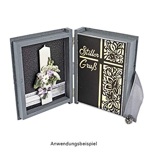 Stanzschablone „Tor“ Für Bastelmaschinen | 9,4x14,4 Cm | Für Grußkarten, Scrapbooking & Deko