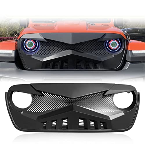 Grilles course en maille de protection pour bouclier avant Jeep Gladiator JT 2019-2021