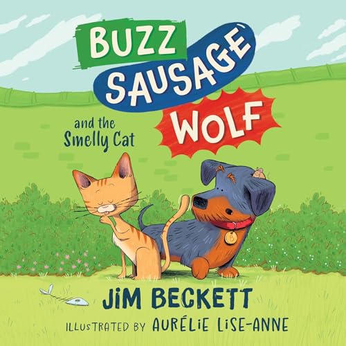 『Buzz Sausage Wolf and the Smelly Cat』のカバーアート