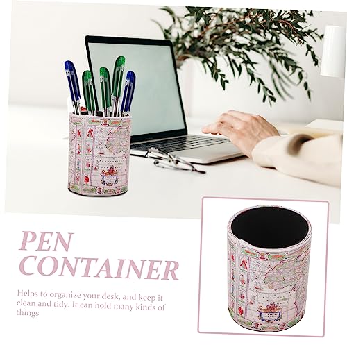 TEHAUX Suporte De Armazenamento De Pincel De Maquiagem Estojo De Caneta Recipiente De Pincel De Maqu