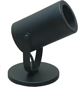 Spot Direcionável Cila Preto - Plafon Sobrepor para Lâmpada PAR20 ou Bulbo LED, para Ambientes Internos