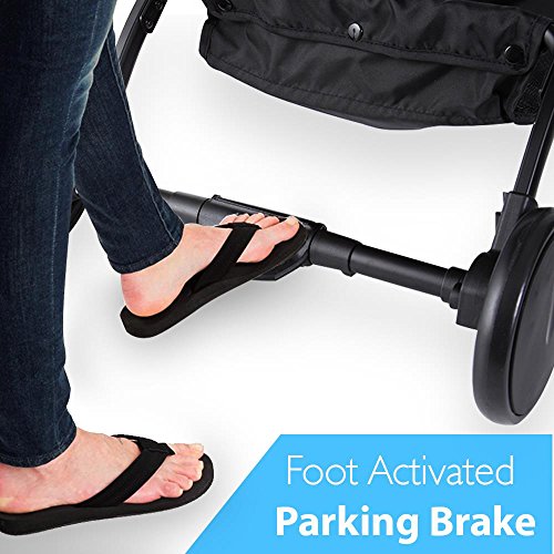 Jovial Portable Folding Baby Stroller (Red) - Thumbnail 3