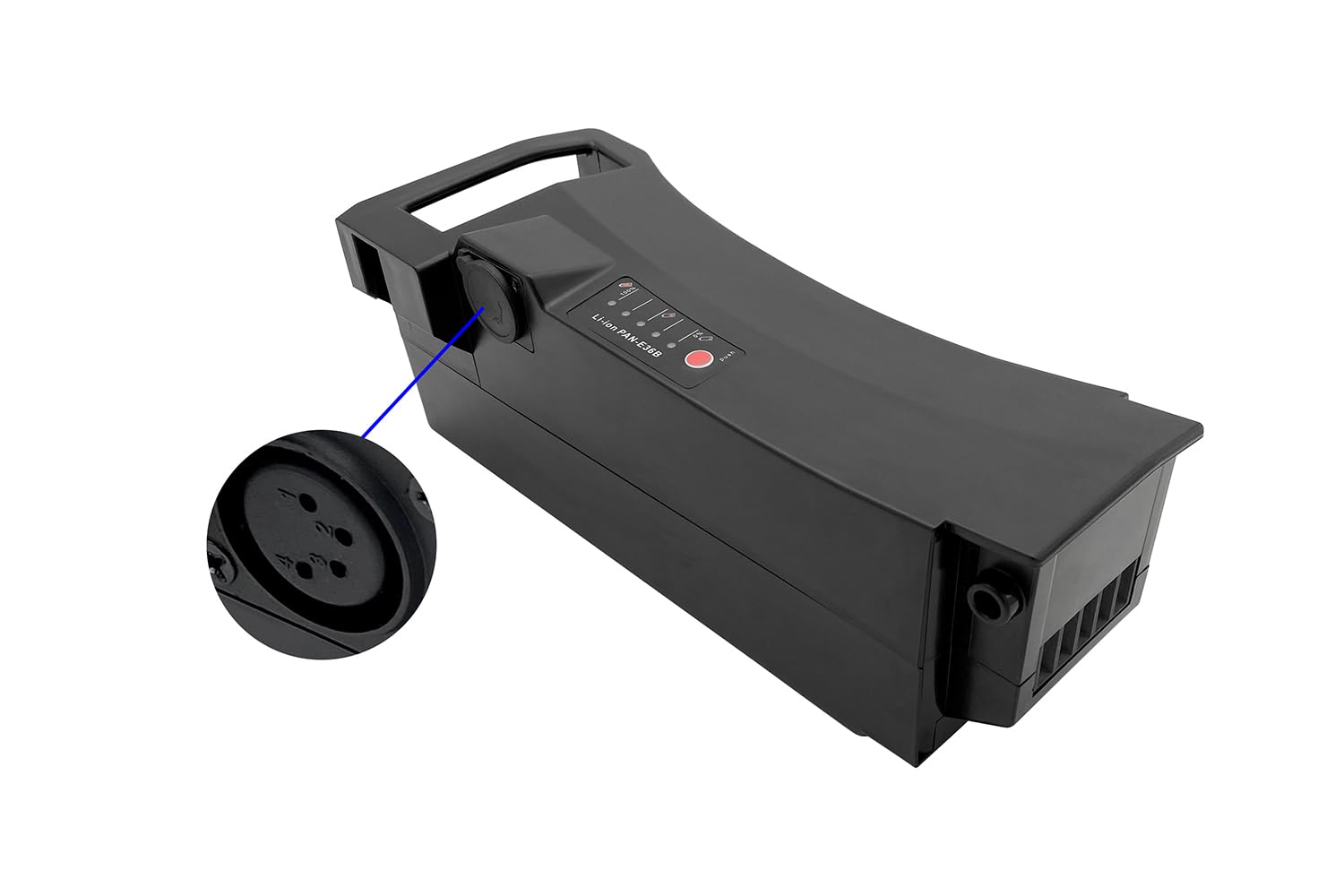 PowerSmart 36V 14,5 Ah Li-ion Akku Batterie Ersatz für Kalkhoff pro Connect Impulse 8/9/ 10, Pro Connect i10 10-G XT, Pro Connect i8 HS 8-G Nexus