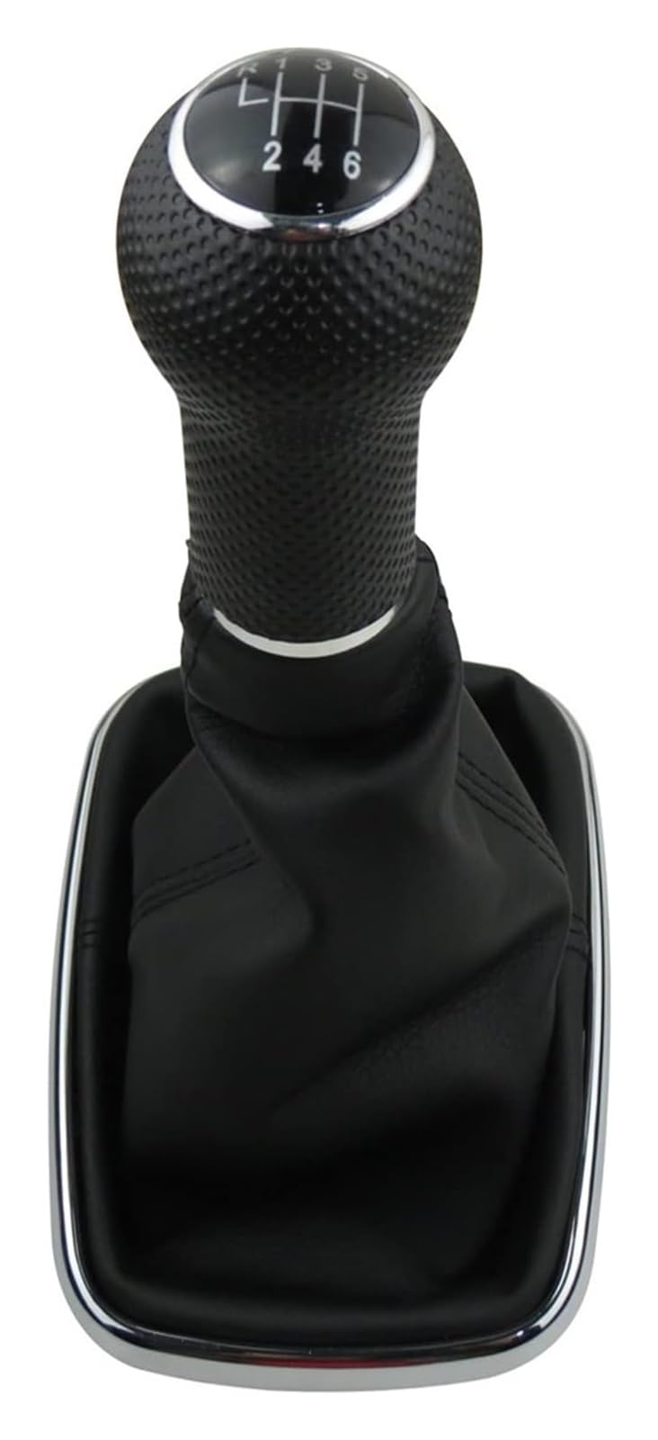 Jsrvqkms 6 Speed Car Gear Knob For Vw For Golf 4 Mk4 For Bora For Jetta Gti R32 Car 5 Gear Shift Knob Gaiter Boot(6 Speed)