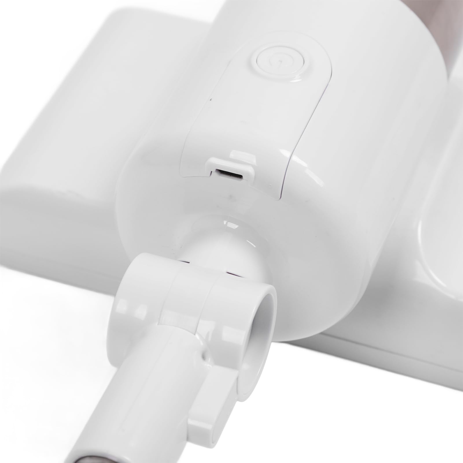 Herramienta Limpiacristales Eléctrica, Inalámbrica y Recargable con Poste Retráctil, Ideal para Ventanas Altas y Baldosas, ABS Ligero, 1 Unidad