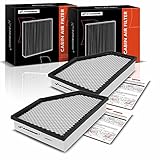 A-Premium 2-PC Engine Air Filter Compatible with BMW X3, X4 2020 2021 2022, L6 3.0L