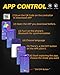 QasimLED 1-pair 60MM 60SMD COB RGB LED Halo Ring Angel Eyes Universal For Motorcycle Car Driving Warning Light Fog Light DRL Decorative Light with Cover Bluetooth Mobile APP Control 12V DC