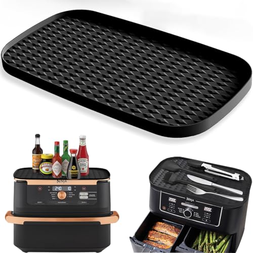 Ninja AF500EU AF400EU AF451EU Heißluftfritteuse Zubehör, Airfryer Zubehör Aufbewahrungsregal Silikonmatte für Ninja Food...