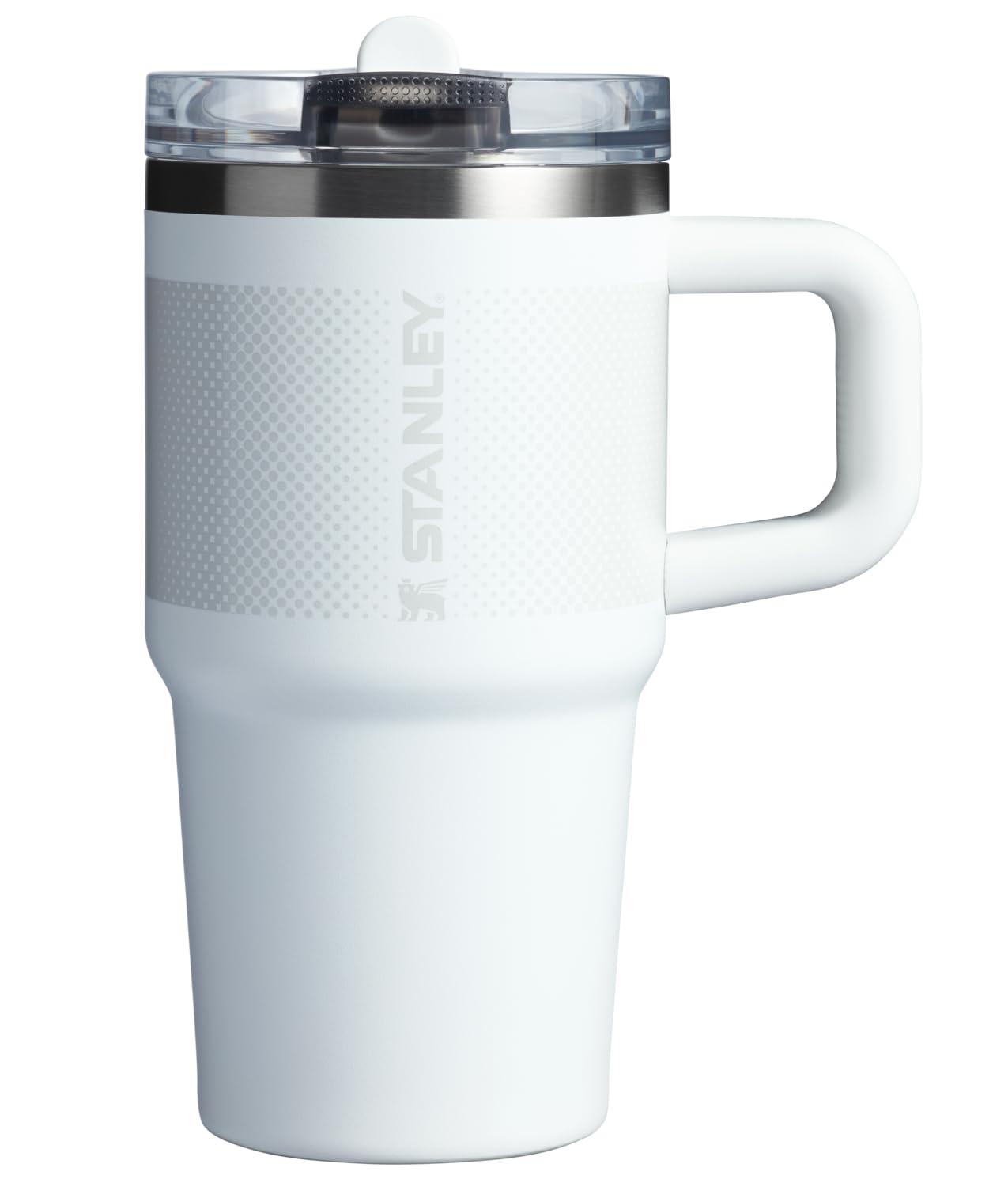 Stanley Quencher Protour Flip Straw Tumbler With Leakproof Lid 20 Oz | Built-In Straw And Handle | Cup Holder Compatible For Travel | Insulated Stainless Steel Cup | BPA-Free | Frost Fade 20 Ml