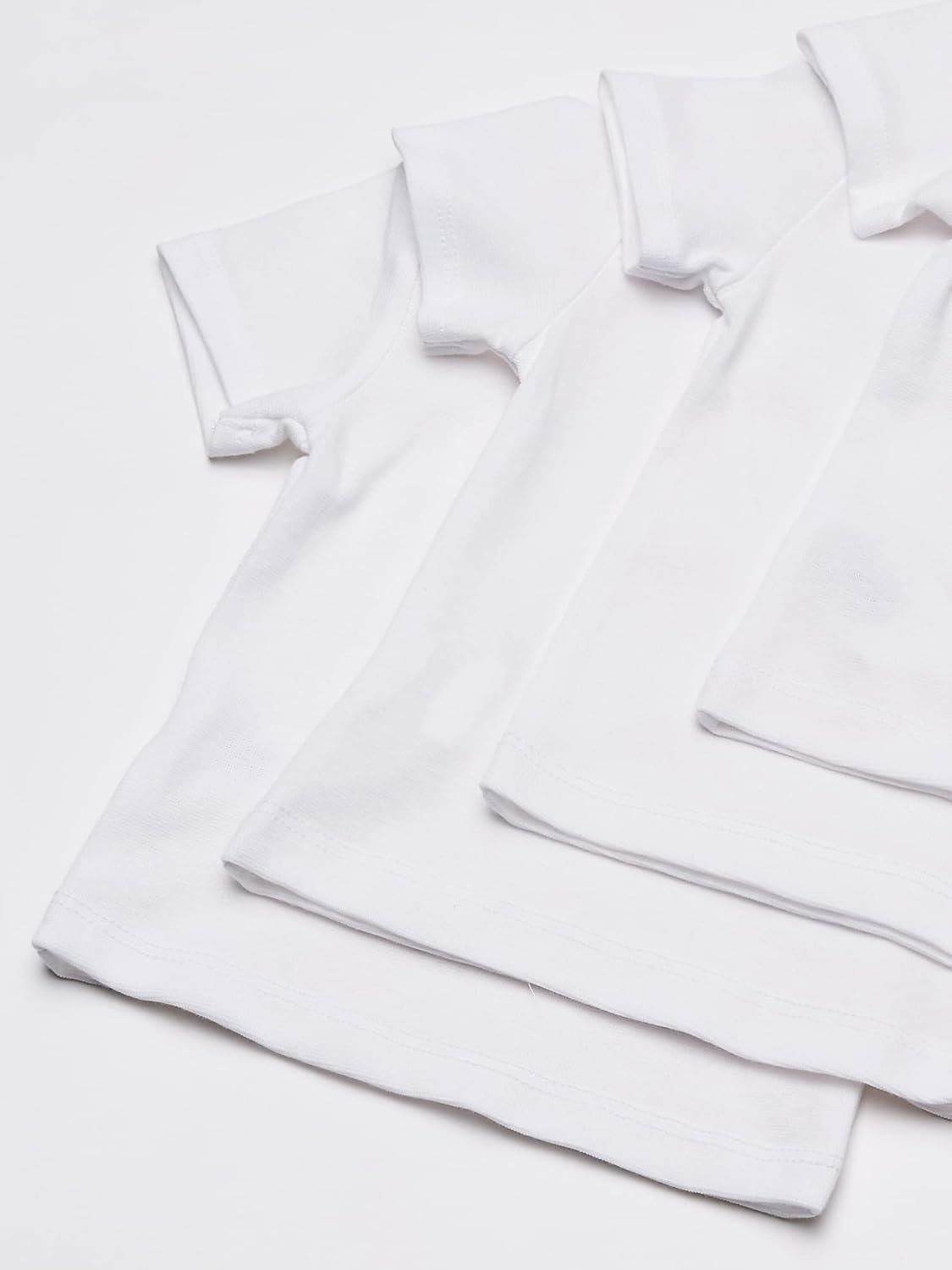 Hanes Baby T-Shirt, Flexy Soft Stretch Shirt, Expandable Shoulder, 4-Pack