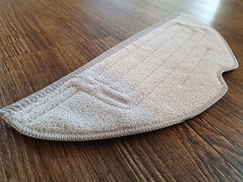 Styleshop777 Microfibre Mop Pads for Roborock S7 MaxV/ S7 MaxV Plus/ S7 MaxV Ultra - New Model 2022 - Antibacterial - Odour Resistant - Mop Accessory Set (6 Pieces)