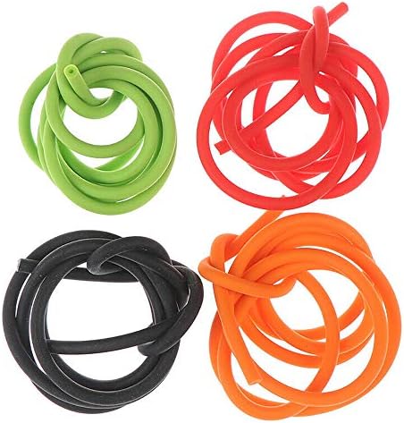 Weatlake 3 Feet/ 1M Archery Peep Sight Tubing Replacement Rubber Compound Bow 4 Colors (RED)