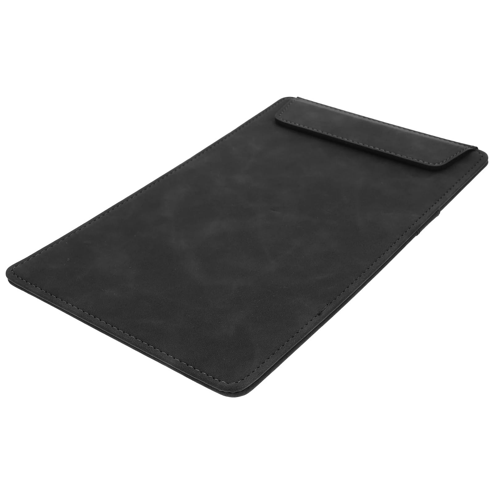 4 Stück Schreib-Klemmbrett, Klemmbrett, A5-Klemmbrett, Profil-Klemmbrett, Konferenz-Schreibdokument-Datei Fürs Büro(Black)
