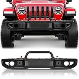 Front Bumper Fits for Jeep Wrangler JL 2018-2025 & Jeep Gladiator 10th...