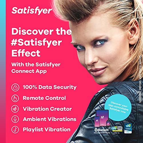 Satisfyer - Oplaadbare Curvy 2 Connect App Air Pulse Stimulator met 11 vibratiestanden Roze - Afbeelding 6