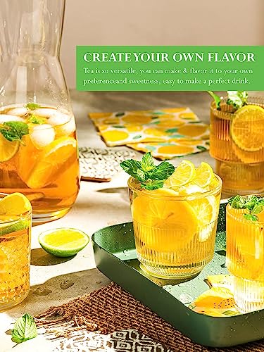 Image of TeeLux Jasmine Green Tea Bags, Smooth Taste & Delicate Floral Aroma, 200 ct
