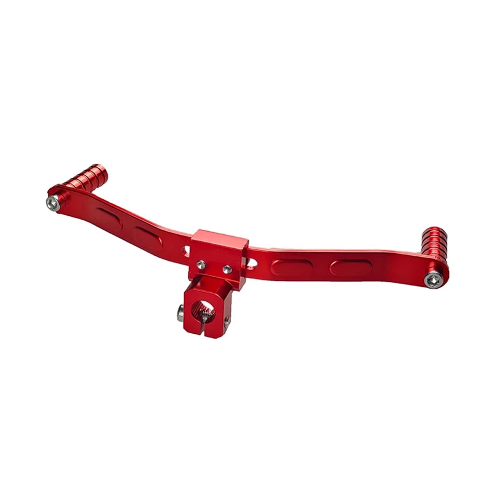 Qr0cjnpb Red Motorcycle Gear Shifter Black Blue Motorcycle Universal Gear Shift Lever Footrest Pedal Shifter Foot Rests Motorbike Accessories Component
