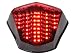 Integrated Sequential LED Tail Lights Smoke Lens for 2009-2017 Yamaha FZ6R