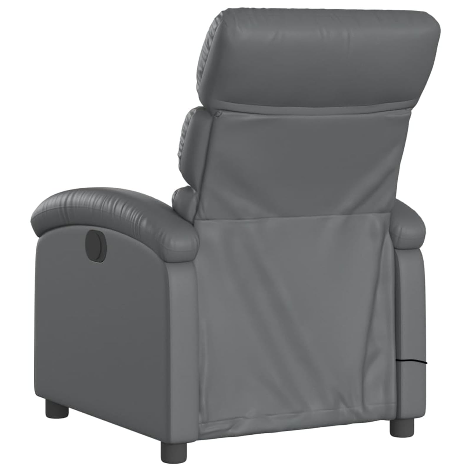 Gecheer Poltrona massaggiante con funzione reclinabile, poltrona relax per TV, funzione massaggiante, poltrona reclinabile, poltrona reclinabile, poltrona reclinabile, poltrona da soggiorno, grigio