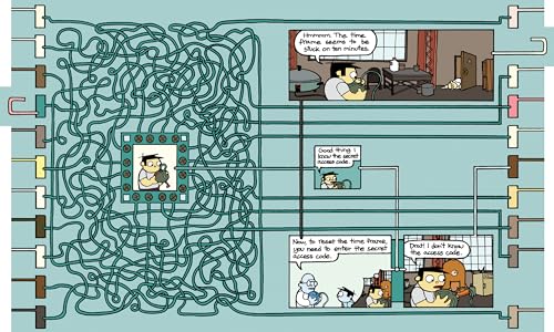 Meanwhile: Pick Any Path. 3,856 Story Possibilities. (Top Ten Great Graphic Novels for Teens) (cover color may vary) - Image 3