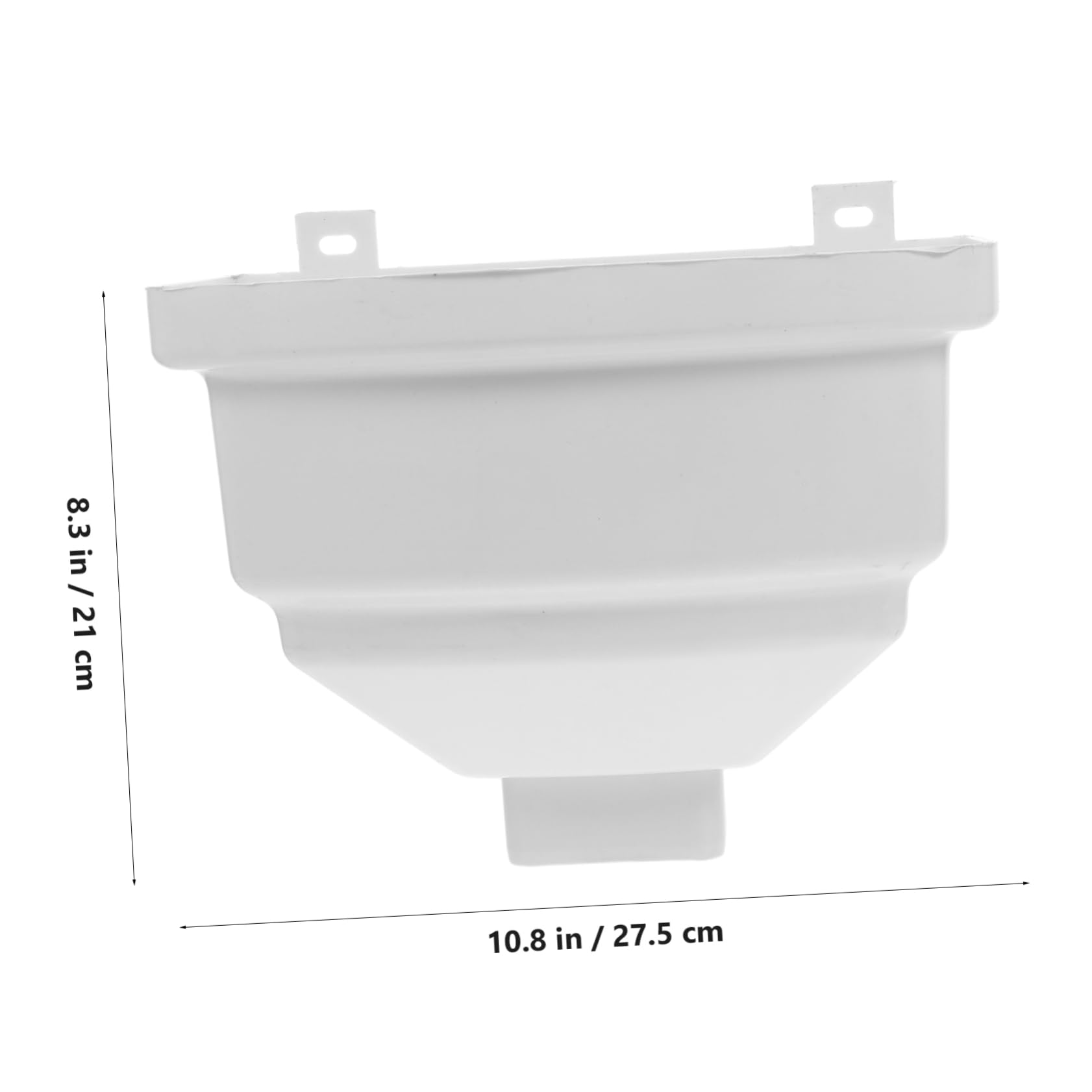 SOLUSTRE Canalón De PVC Desviador para Cobertizo Filtro De Agua Adaptador De Drenaje Instalación Rápida