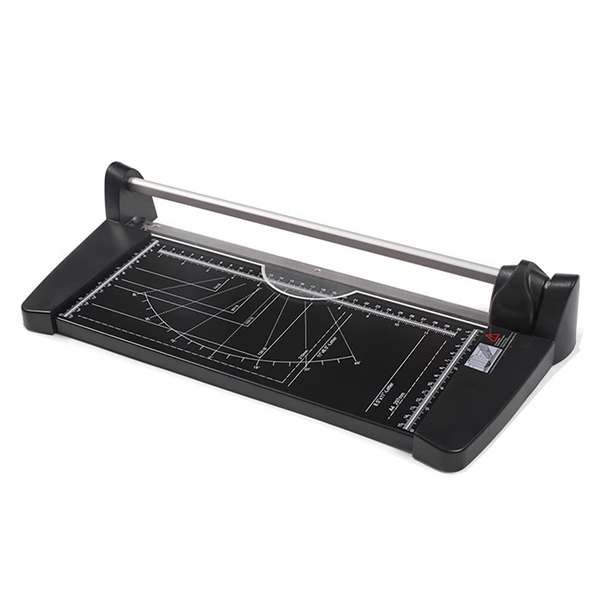 FAXIOAWA Taglierina Manuale Commerciale A2 A3 A4 con Righello in Scala e Binario di Guida in Lega di Alluminio per Biglietti Regalo fotografici Etichetta in Carta Kraft