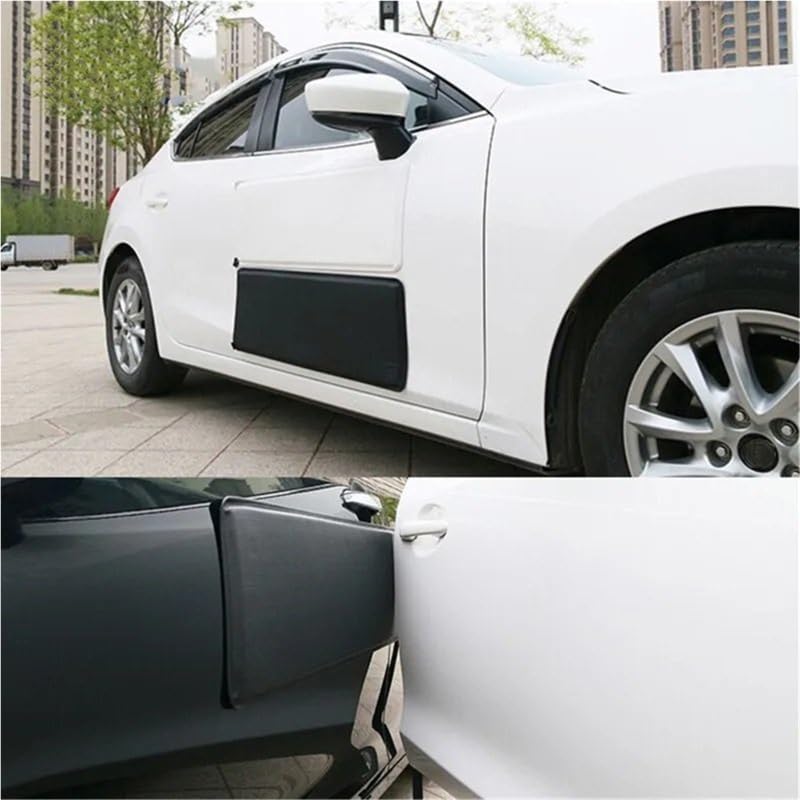 Protector lateral magnético anticolisión para coche con dos tiras decorativas protectoras 3