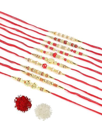 See full amazon price history chart for GIRLYZ Attire Multicolor Fancy Rakhi for Brother Rakhi Combo Rakhi Set Rakhi Designer Rakhi for Raksha Bandhan Pack of (9) GIRLYZ Attire Multicolor Fancy Rakhi for Brother Rakhi Combo Rakhi Set Rakhi Designer Rakhi for Raksha Bandhan Pack of (9) (B0D6BLDKGG) Amazon Price History, Amazon Price Tracker