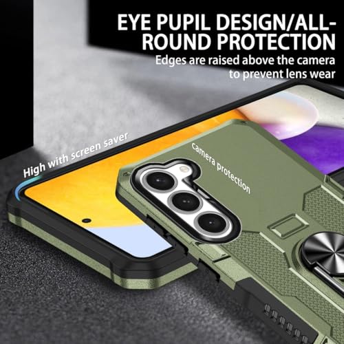 Coque antichoc Samsung S23 Plus avec support bague rotative 360 - 3