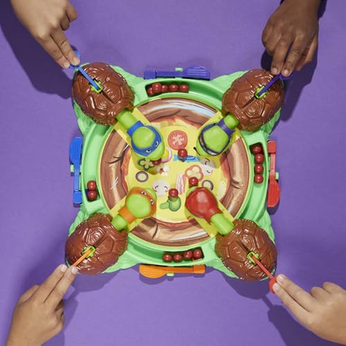 Hungry Hungry Hippos: Teenage Mutant Ninja Turtles Edition Game | Ages 4 and Up | 2 to 4 Players | Kids Board Games | Gifts for Preschoolers | Easter Gifts for Boys and Girls (Amazon Exclusive) - Image 8