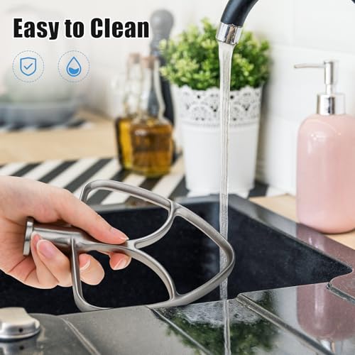 Image of Stainless Steel K45B Coated Flat Beater for KitchenAid 4.5-5 Qt Mixer Paddle Attachment Flat Beater Fits Stand Mixer Bowls For KitchenAid 4.5-5 Quart Bowls, Kitchenaid Paddle Attachment