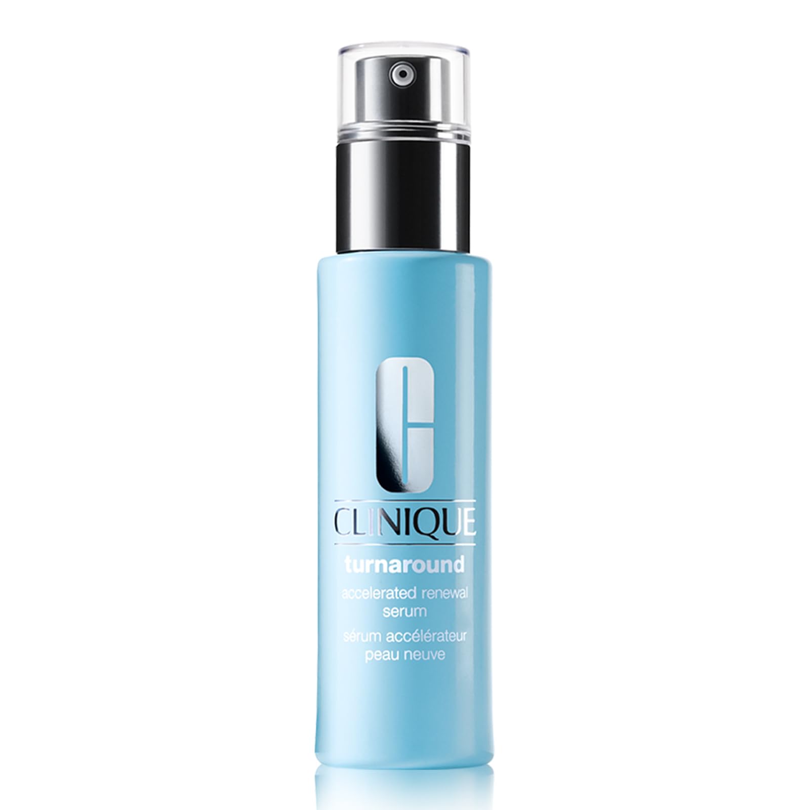 CLINIQUE Turnaround Serum, N 1.7 fl oz (50 ml), Beauty Serum, Keratin Care, Texture, Stiff, Makeup Glue, Mandelic Acid, AHA, Skin Care, Pore Care, Cosmetics, Depacos (Genuine Product) : Beauty
