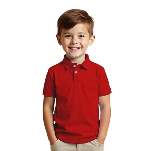 Camisa Polo Basica Infantil Masculina