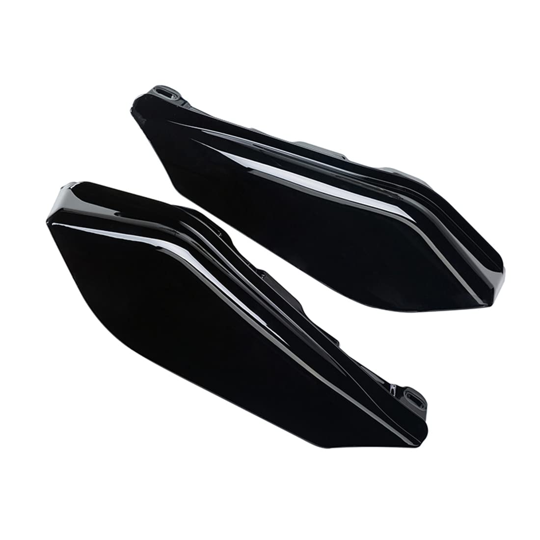 HCmotorku Deflettore di calore dell'aria del telaio medio per moto adatto per Harley Touring Road King Electra Glide Street Glide Road Glide Tri Glide 2017-2023 cromato