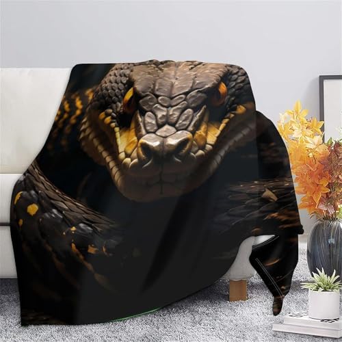 Plaid Confortable Polaire Contre le Froid Microfibre 3D