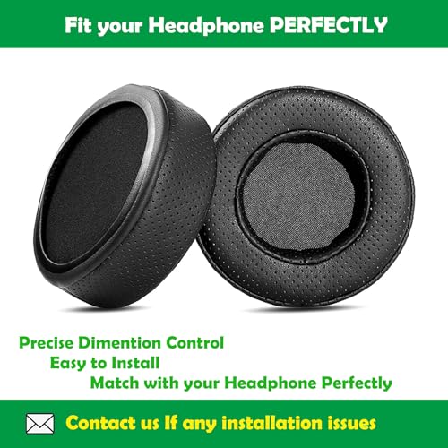 Repuesto de Almohadillas de Cuero Punzadas para Auriculares OneOdio Pro-50 Over-Ear miniatura 3