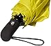 Amazon Basics Automatic Open Travel Umbrella with Wind Vent, 13.2oz, Yellow