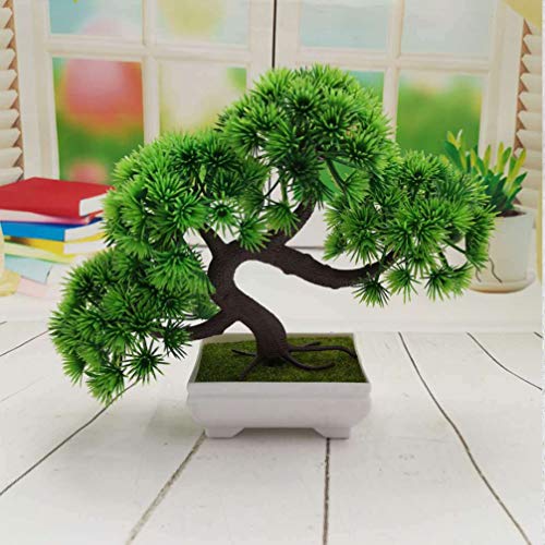 ARTIBETTER Pinho Artificial Bonsai Falso Saudação Ao Convidado Pinheiro Mini Bonsai Em Vaso para Rem
