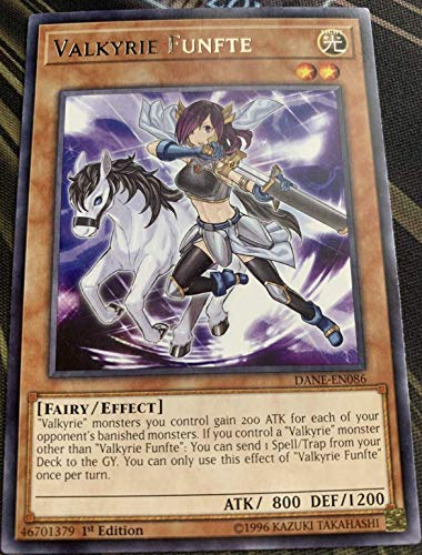 Yu-Gi-Oh! - Valkyrie Funfte - DANE-EN086 - Rare - 1st Edition - NM/M