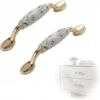 KASTWAVE 2 Pcs Ceramic Door Knobs