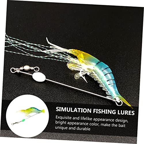 Toddmomy 21 Pçs Simulação Falsa Isca De Camarão Iscas De Pesca De Truta Artes De Pesca De Truta Isca