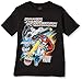 Transformers Big Boys' Short Sleeve T-Shirt Shirt, Black 1984, Medium / 10/12