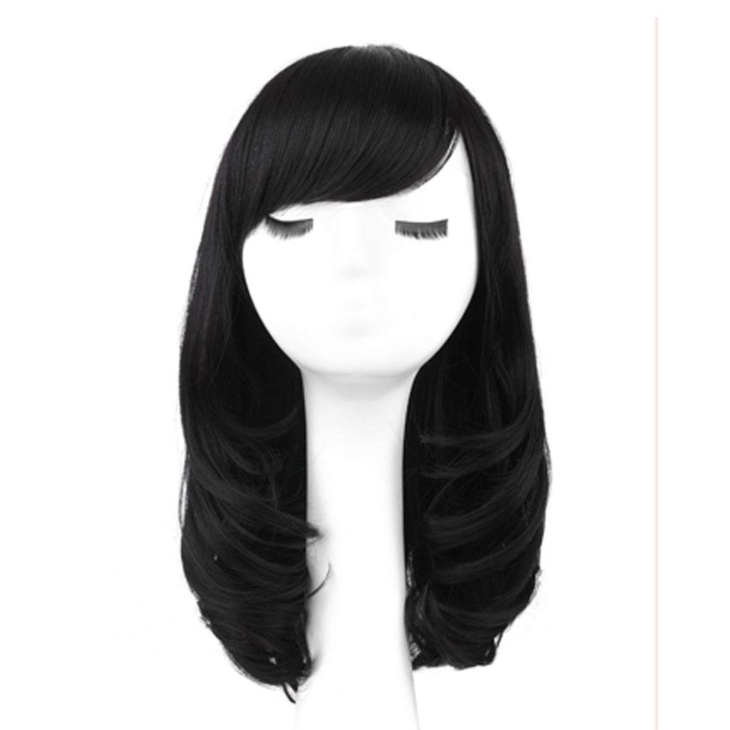 curly wigs round faces