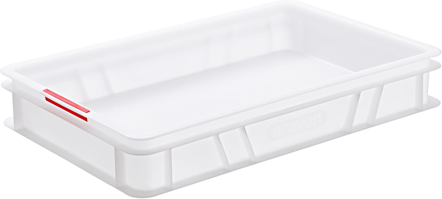 araven DOUGH BOX PP 24 X 16IN WHITE