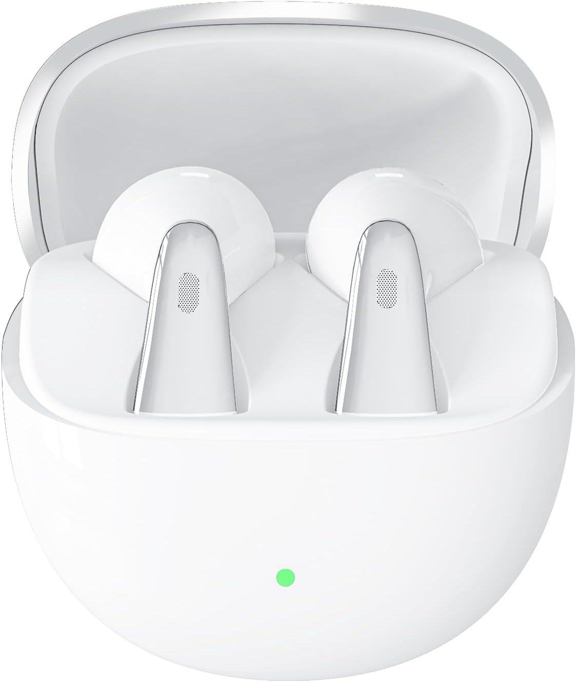 Wireless Earbuds Bluetooth V5.4 Noise-Canceling Headphones,ANC+ENC Six-Microphone Talking Noise-Absorbing Wind-Dampening Headset,36H Playtime,IPX5 Waterproof Earphones for Sport,Work, Black