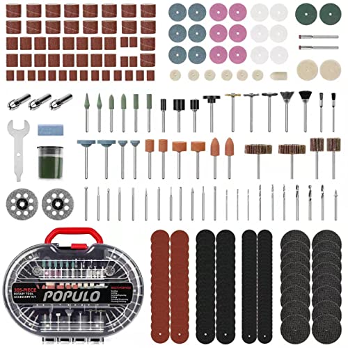 Populo RTAK-305 305-Piece Rotary Tool Accessories Kit thumb #1