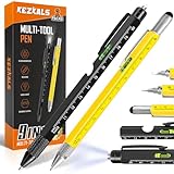 KEZKALS Stocking Stuffers for Men, 9 in 1 Multitool Pen Set Gifts for Men, Dad Christmas Gifts for Men's, Mens Gift's for Dad Him Boyfriend, White Elephant Gift for Adults, Birthday Gift for Mens