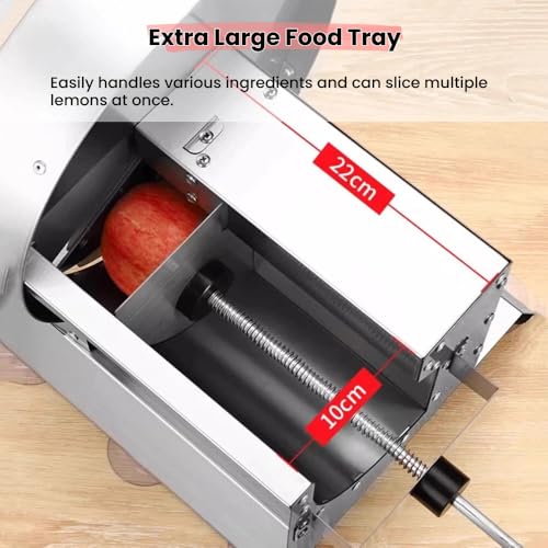 Cortador de Frutas y Verduras Eléctrico y Manual Acero Inoxidable miniatura 5