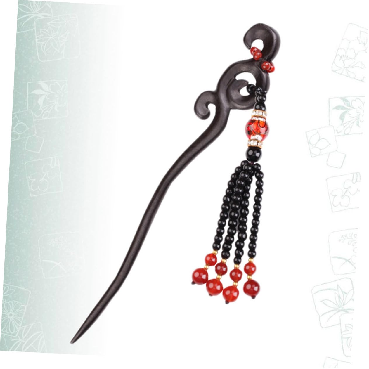 Healeved 3stücke Retro Sandelholz Haarschmuck Mit Fransen Einzigartiger Haarpin Für Chinesische Hochzeiten Und Tägliche Nutzung Für Damen Und Mädchen